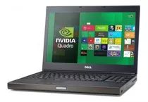 Laptop Dell Precision+core I7+16ram+512ssd+nvidia Quadro Msi