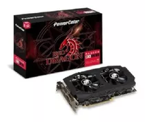 Placa De Vídeo Amd Powercolor Red Dragon Radeon Series Rx580