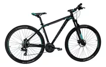 Mountain Bike Venzo Skyline R29 M 21v Frenos De Disco Hidráulico Cambios Shimano Tourney Tx Color Negro/teal  