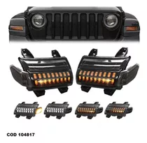 Micas P/guard Led Jeep Wrangler Jl 18+/jeep Gladiador Jt 20+