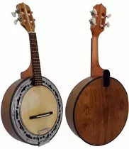 Banjo Toks Elétrico Cor Natural Fosco 110 + Capa Acolchoada