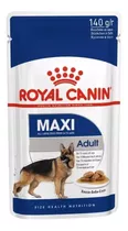Royal Canin Dog Pouch Maxi Adult 10 X 140 Gr Mascota Food