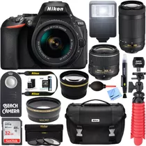 Cámara Dslr Nikon D5600 De 24.2 Mp Incluye Afp 18-55mm Vr