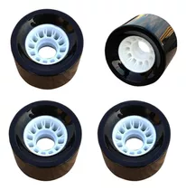 4 Piezas 70x51mm Skateboard Pu Ruedas Longboard Cruiser