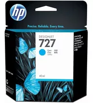 Cartucho De Plotter Hp 727 B3p19a Ciano 19691