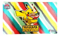 Pokemon Tcg Playmat Exclusivo Mundial Yokohama Pikachu Ramen