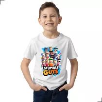 Camisa Infantil Stumble Guys Jogo Desenho Videogame Player