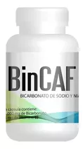 Bincaf 1000mg 5mg Vitamina B3 - Bicarbonado De Sodio Y Niacina - 60 Capsulas Desacaf Biotec Sabor Natural