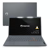 Notebook Positivo Vision C15 8gb 240gb Ssd 15 Hd Linux Cor Cinza