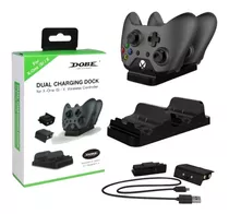 Base Cargador + 2 Baterias Joystick Xbox One Soporte Control