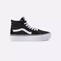 Tênis Sem Gênero Vans Sk8-hi Platform 2.0 Cor Preto - Adulto 34 Br