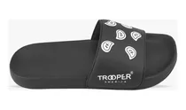 Ojotas Adilette Trooper America Shoes Tb-01 Black 10us 