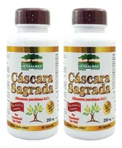 Cáscara Sagrada Pura 250mg Promo 2 Frascos