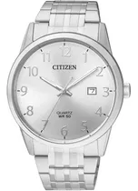 Reloj Citizen 60927 Bi5000-52b Hombre Acero Fechador Color Del Fondo Plateado 60927