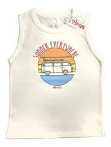 Musculosa Bebe  Summer!! 100% Algodon Premium