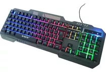 Teclado Gamer Semi Mecânico Led Rgb Abnt2 Usb Pc Ps4 Xbox