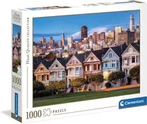 Quebra-cabeças Clementoni De 1000 Unidades Da San Francisco Classic Houses