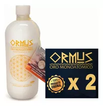 Combo X 2 Ormus Oro Monoatómico 500ml Patagonia Argentina