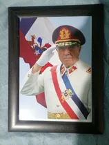 Cuadro Fotografia General Augusto Pinochet Ugarte 