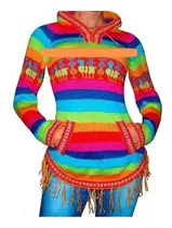 Shakiras Sweaters Pullover Con Capucha De Lana De Alpaca X12