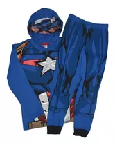 Pijamas Marvel Avengers De Disfraz Para Niños Con Antifaz 