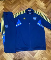 Conjunto Boca Juniors Condivo 22 adidas Campera-pantalón