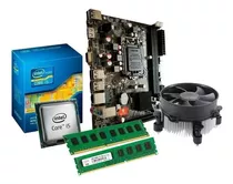 Kit Intel I5 3470 + Placa B75 1155 + 16gb Ddr3+cooler Lga Cor Preto