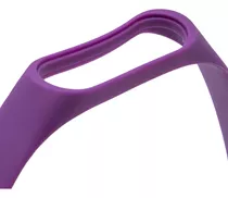 Malla Para Xiaomi Mi Band 5 Pulsera Correa Silicona Colores  Violeta Oscuro