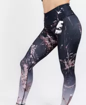 Pantalones De Dama Leggins Aerobics Gym Licra Importados.