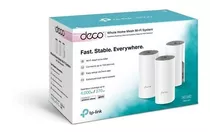 Access Point Tp-link Deco E4 Ac1200 Dual Band (3 Unidades)