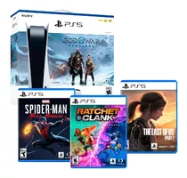 Consola Playstation 5 God Of War Ragnarok Bundle + 3 Juegos