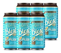 Cerveza Blest Artesanal Lata X 473 Cc. Pilsen ( X 6 Unid )