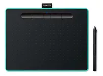 Mesa Digitalizadora Intuos Média Ctl6100wle Bluetooth Wacom Cor Pistachio Green