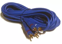 Cable 2 Rca A 2 Rca 5 Metros De Lujo 3.5 Mm Dia Garmath Dj