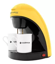 Cafeteira Cadence Single Colors Caf11 Semi Automática Amarela De Filtro 220v