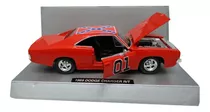 Carro The Dukes Of Hazzard General Lee Dodge Charger 1/25