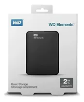 Disco Rigido Externo 2tb Usb 3.0 Western Digital Portatil