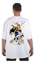 Remera Oversize Supercampeones - Remeron Oliver Benji Steve