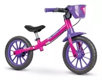 Bicicleta Infantil Aro 12 Nathor Balance Equilíbrio Bike 02 