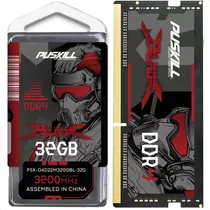 Memória Ram Notebook Gamer Puskill Killblade 32gb Ddr4 3200mhz Cl22 Pc4-25600 Sodimm