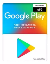 Saldo Google Play R$50
