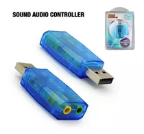 Placa De Sonido Usb Externa Audio 5.1 Surround 3d 