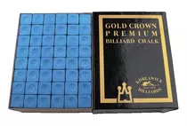 Caja De Tizas 144 Unidades, Gold Crown Premium Azul