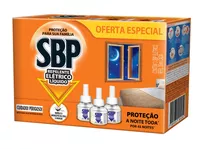 Sbp Repelente Elétrico Líquido 45 Noites 3 Refis