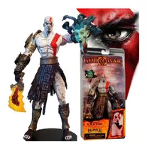 Kratos God Of War Neca + Cabeça Da Medusa Deus Da Guerra