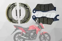 Balatas Freno Delantero Y Trasero Honda Cb1 Cb 110