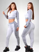 Conjunto Casual Deportivo Louis V Dama Moda Gym