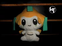 Pokemon, Jirachi, Peluche, Original, 6 Pulgadas. 