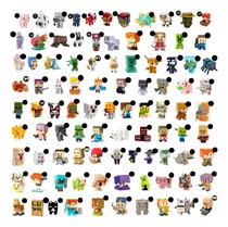 Mini Figure Miniatura Minecraft Série 1 2 3  Figura Bonecos