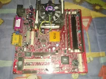 Mainboard Pcchip M925 + Pentium 4 + 512mb Ram 